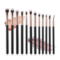 Eye Makeup Brush Set 12pcs, Soft Synthetic Bristles Professional Eye Brush for Eyeshadow, Eyebrow, Eyeliner, Blending