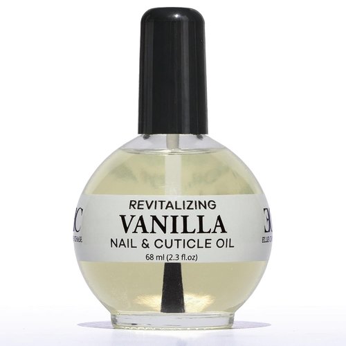 Ellie Chase Moisturizing Cuticle & Nail Care Oil - Vanilla Scented, 2.3 Fl Oz | Jojoba, Aloe & Vitamin E Infusion for Hydration & Strength
