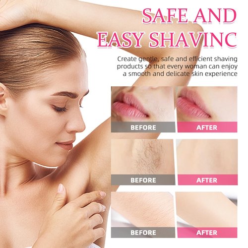 CAFSOB Bikini Trimmer for Women, 2 in 1 Electric Razors for Women, Dermave Bikini Shaver 2.0, IPX7 Waterproof & Easy Cleaning, Ceramic Blade, 120 Min Cordless Runtime, Ultra Low Silent (Pink).