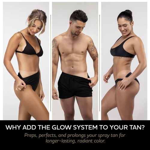 Norvell Glow System Pre-Tan Enhancing Primer, 8.5 fl oz – Prep Your Skin with Pre-Tanning Lotion to Extend Your Glow and Intensify Your Spray Tan – For Best Results Use the Glow System