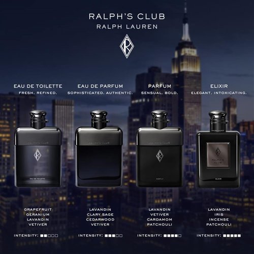 Ralph Lauren Fragrances - Ralph's Club Eau de Toilette - Intense Men's Cologne with Woody Notes & Grapefruit
