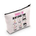 MEIKIUP Funny K-Drama Lover Gift Korean Merchandise Korean Drama Fan Gift K-Drama Women Makeup Bag (Watch K-DRAMA Bag)
