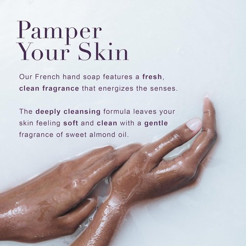 A LA MAISON French Liquid Hand Soap - Citrus Blossom Scent | Natural, Biodegradable, Vegan (16.9 oz, 3 Pack)