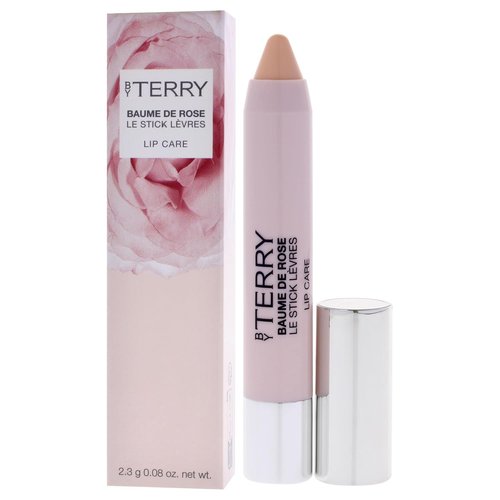 By Terry Baume De Rose Lip Crayon - Hydrating Lipstick for Women | 0.08 oz, Perfect for Soft Lips