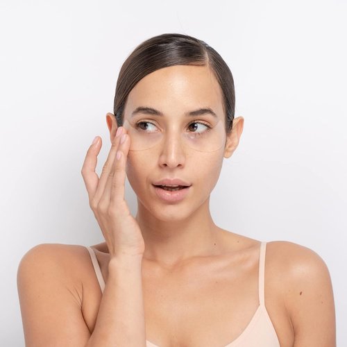 MISS SPA Under Eye Patches - Reusable Silicone Pads for Hydration & Smoothing | 20 Uses, Age-Defying