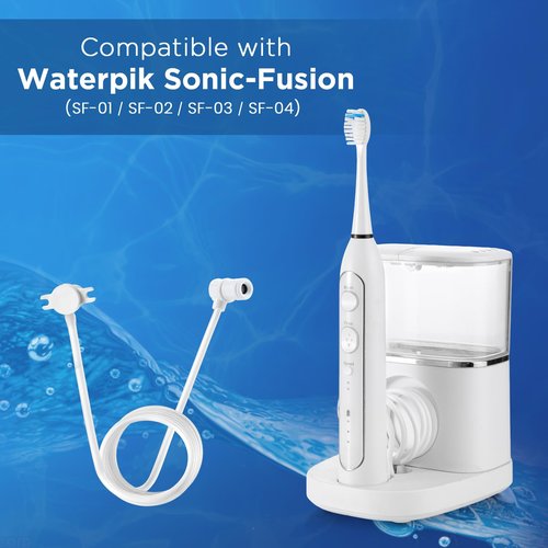 Replacemet Hose Fit for Waterpik Sonic-Fusion SF-01/02/03/04, Replacement Parts for Water pik Accessories, 1Pack