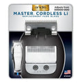 Andis Master Cordless Li Fade Blade - Carbon Steel Clipper Blade for Ultra Close Cuts, Size 00000 to 000