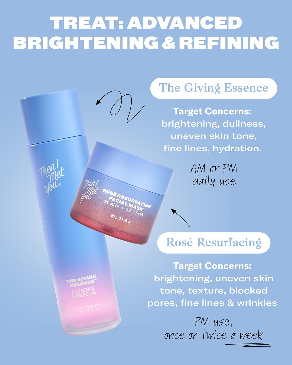 Then I Met You The Giving Essence - Vegan Korean Skincare with 5% Niacinamide & Red Algae | 5.07oz