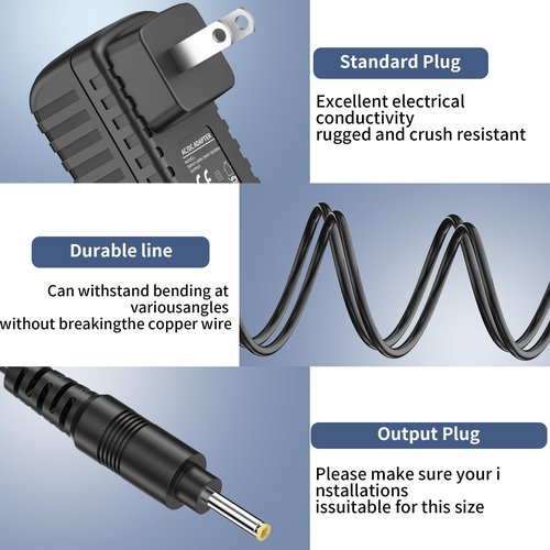 TEVSINPO 1.6V Power Cord for Philips Norelco G370 G250 G270 G290 G380 D350 G390, G470, G480 Grooming System Charger Replacement Charger for Philips Beard Hair Trimmer QC5015 QG3080 QG3150 QG3020