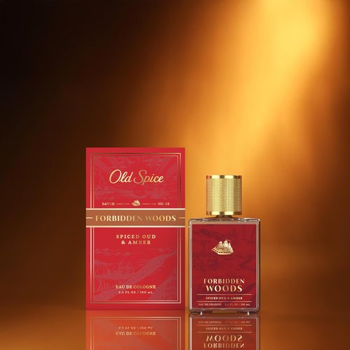Old Spice Signature Cologne - Forbidden Woods Premium Scent with Spiced Oud & Amber | 3.4 fl oz