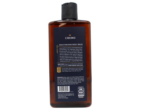 Cremo Body Wash Set, 16 FL OZ - Palo Santo, Italian Bergamot, Golden Amber, Skin-Moisturizing Formula, 16 FL OZ Each