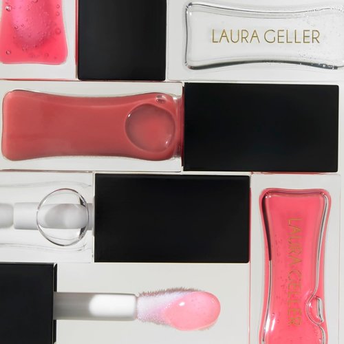 Laura Geller New York Lip Oil - Hydrating Squalane Gloss in Mauve Along - Fine Shine & Shimmer
