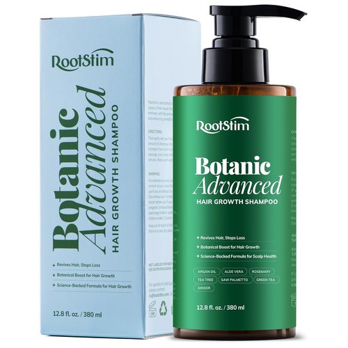 Regine Switzerland Hair Growth Shampoo - Rosemary & Biotin Formula for Thicker Hair | 12.8 Fl Oz, Sulfate-Free
