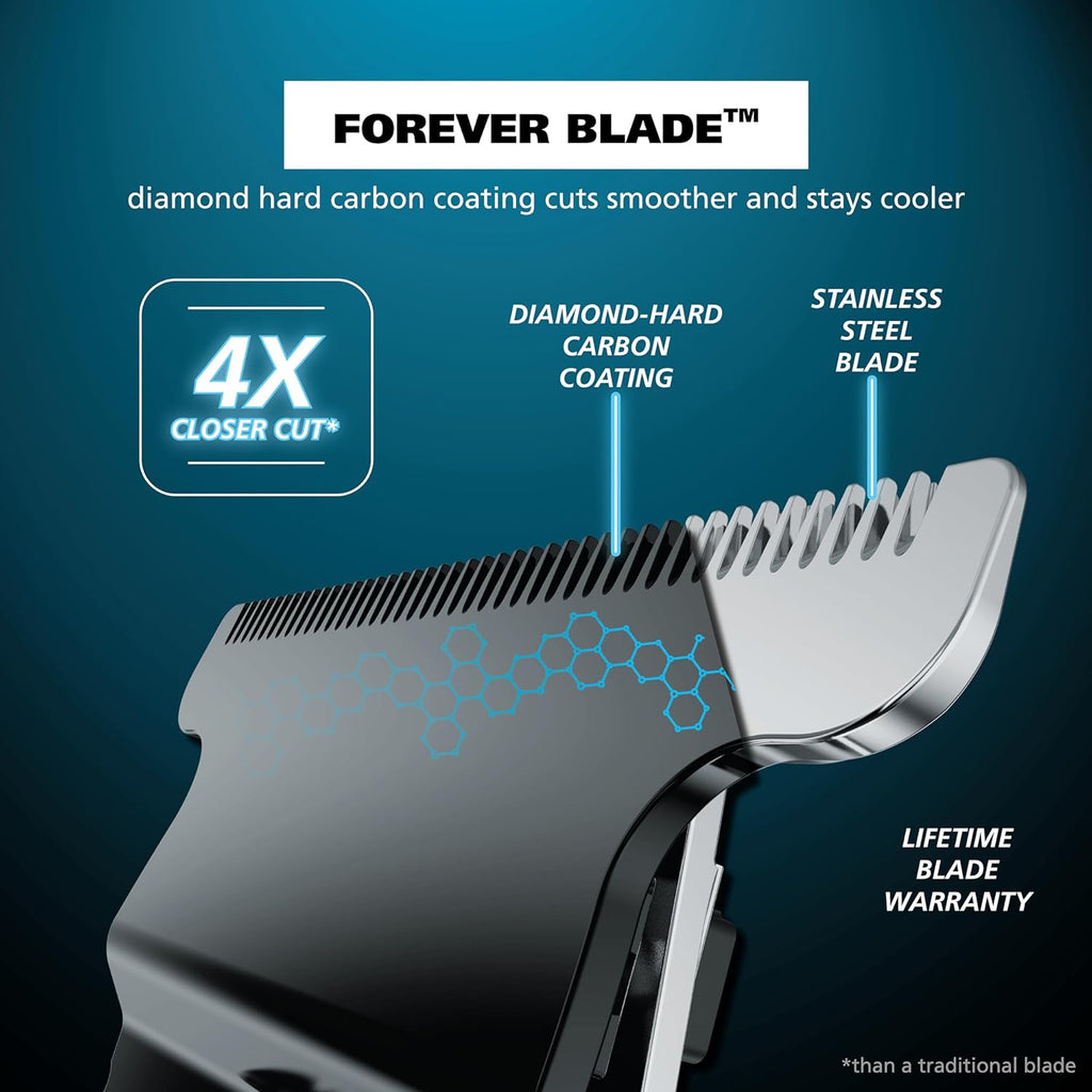 Wahl USA Pro Series Skeleton Style Trimmer - Cordless Lithium-Ion Beard & Hair Clipper | Near Zero Gap Blade