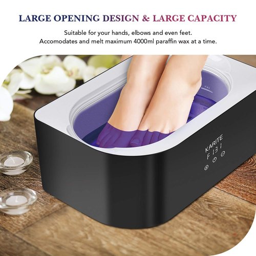 KARITE Paraffin Wax Refills, 20 Pack Lavender Scented Paraffin Wax Beads Blocks for Paraffin Bath, Paraffin Wax Machine Refills for Hand Feet Dry Skin,Rrelieves muscle fatigue, Hydration and nourish