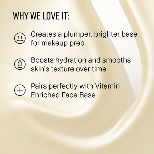 Bobbi Brown Vitamin Enriched Smoothing Serum | Glowy, Hydrating Overnight Face Serum | Niacinamide & Vitamin C, 1 Fl Oz