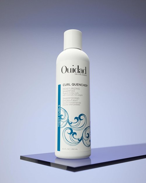 Ouidad Curl Quencher Bundle | Moisturizing Shampoo, Conditioner & Curl Cream - 8.5 fl oz Each, Vegan & Color-Safe