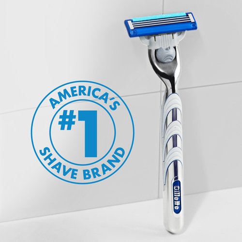 Gillette Mach3 Turbo Razor for Men, 17 Blade Refills