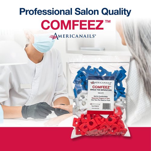 Americanails Comfeez Single Toe Separators - 144 Count