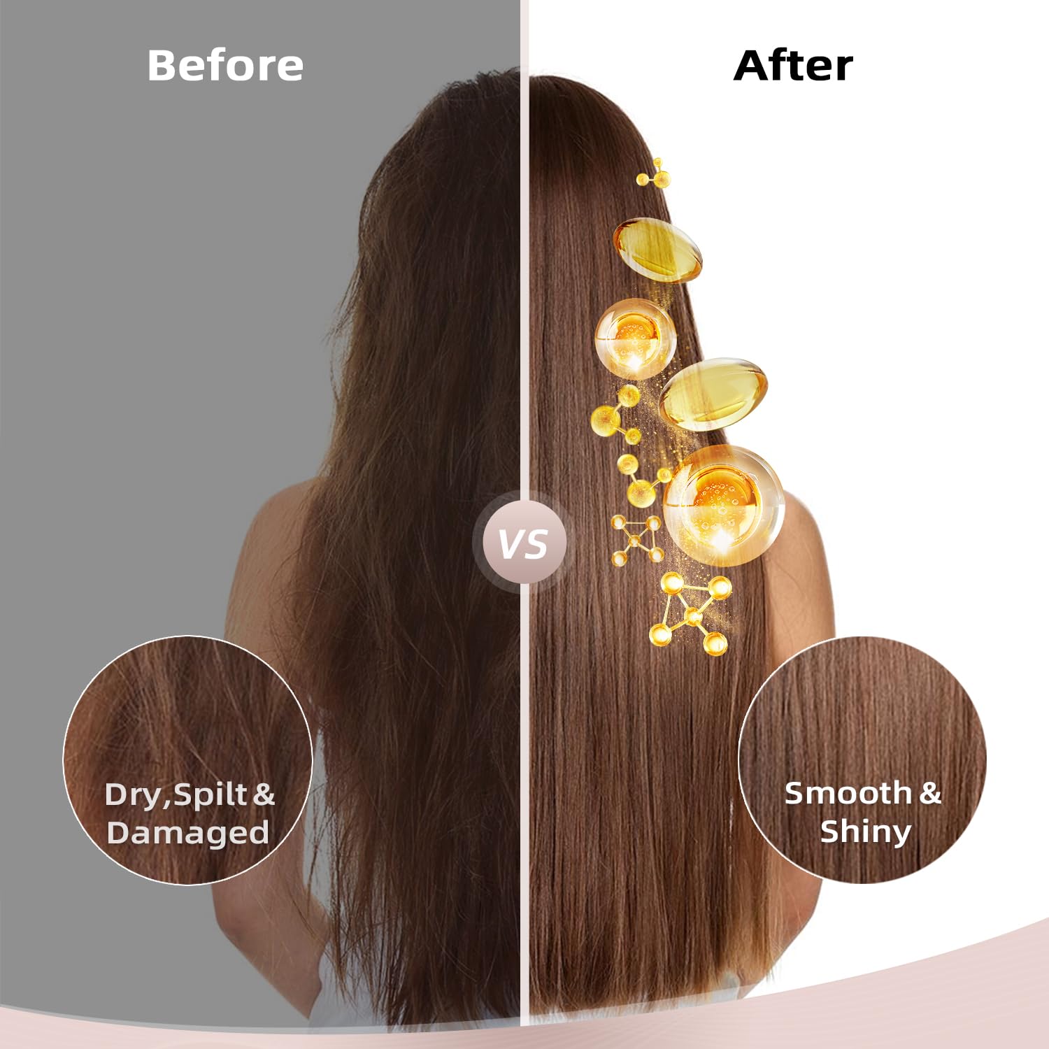 ALFHEIM Argan+ Leave-In Conditioner Spray - Repair Dry, Damaged Hair with Argan Oil & Keratin | 5.4 oz