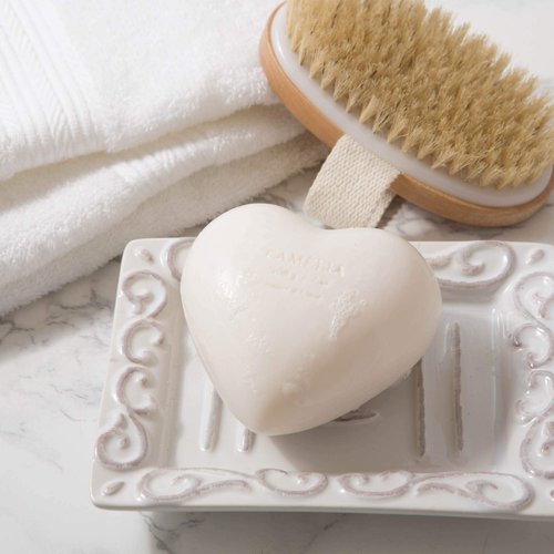 Pre de Provence Heart Shaped Gift Soap, 200 Gram, Camelia (6282)