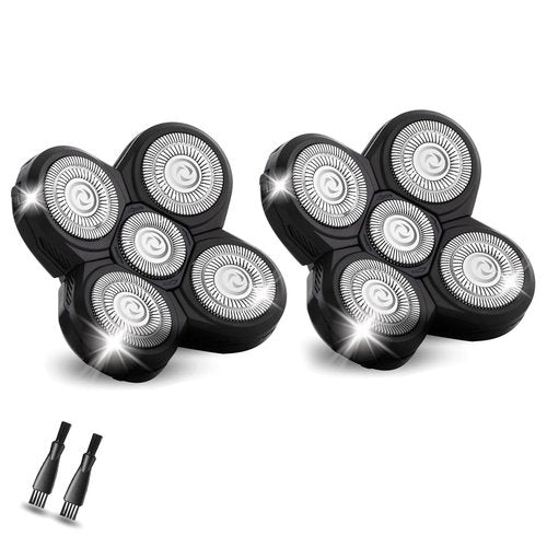 2 Pack Shaver Replacement Blades Compatible with Freedom Head Shaver,Head and Face Electric Razor Head