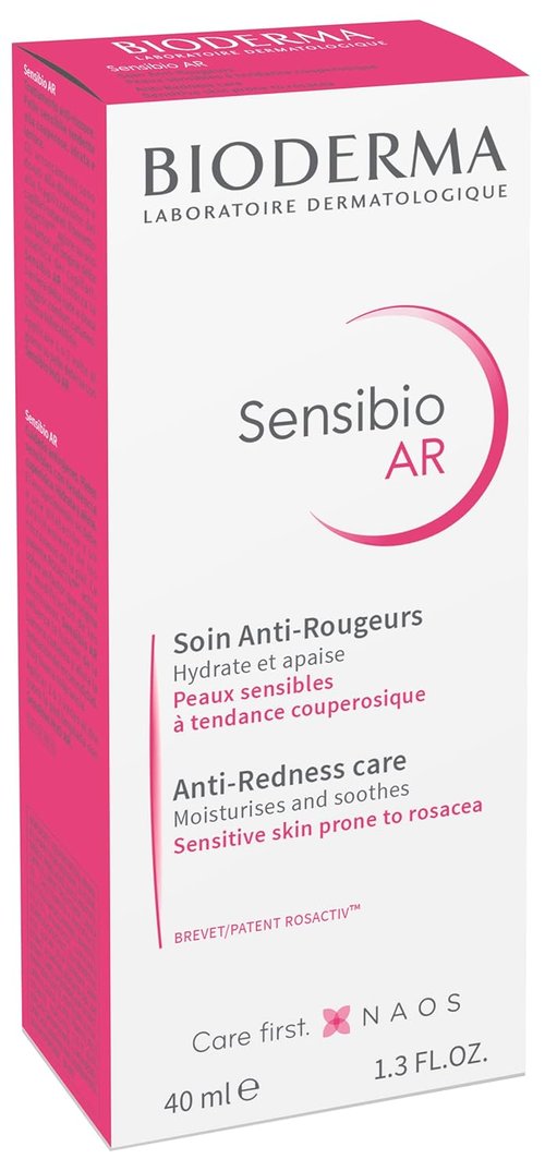 Bioderma - Sensibio AR Cream - Soothing Facial Redness Relief Lotion - Moisturizing for Sensitive Skin