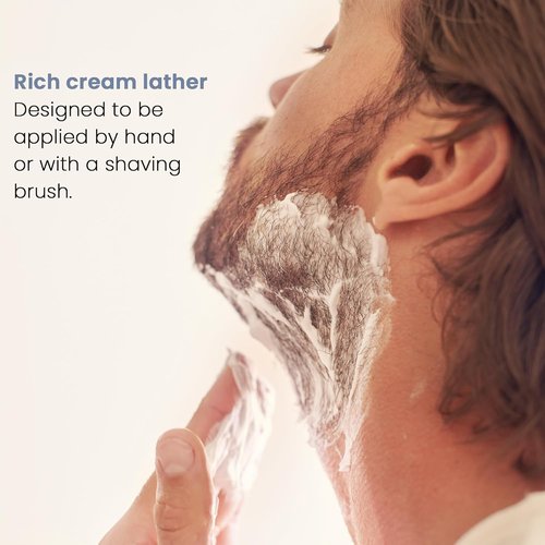 Henson Shaving Shave Cream - Nourishing Formula for Sensitive Skin | Rich Lather, 3.4 fl oz