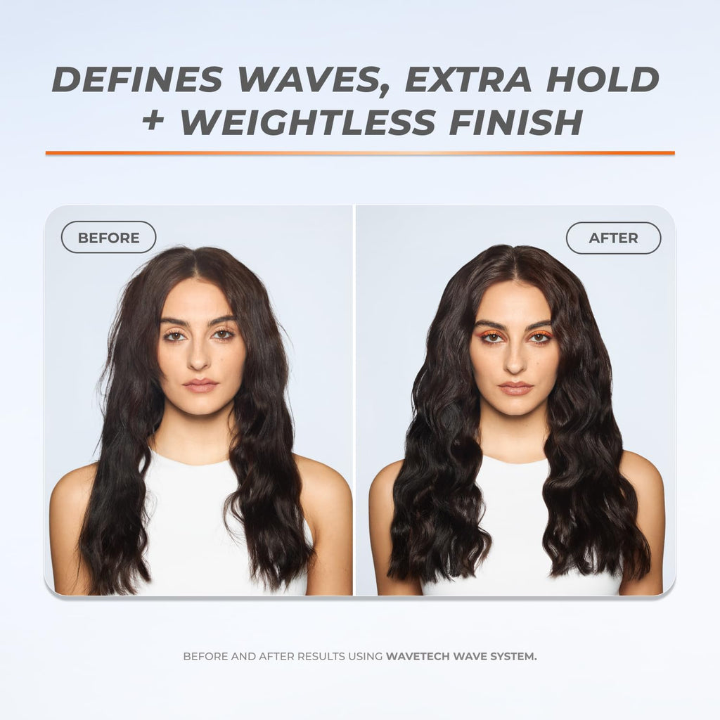 XMONDO Hair Wavetech Extra Hold Wave Foam - Vegan Formula with Pro-Vitamin B5, 6.7 Fl Oz | Anti-Frizz & Static Control