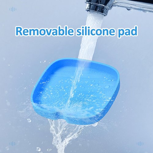 Gaboolo 2 Pack Retainer Case Slim Aligner Case with Vent Holes Removable Inner Tray Silicone for Easy Cleaning (2Pack Black Blue)