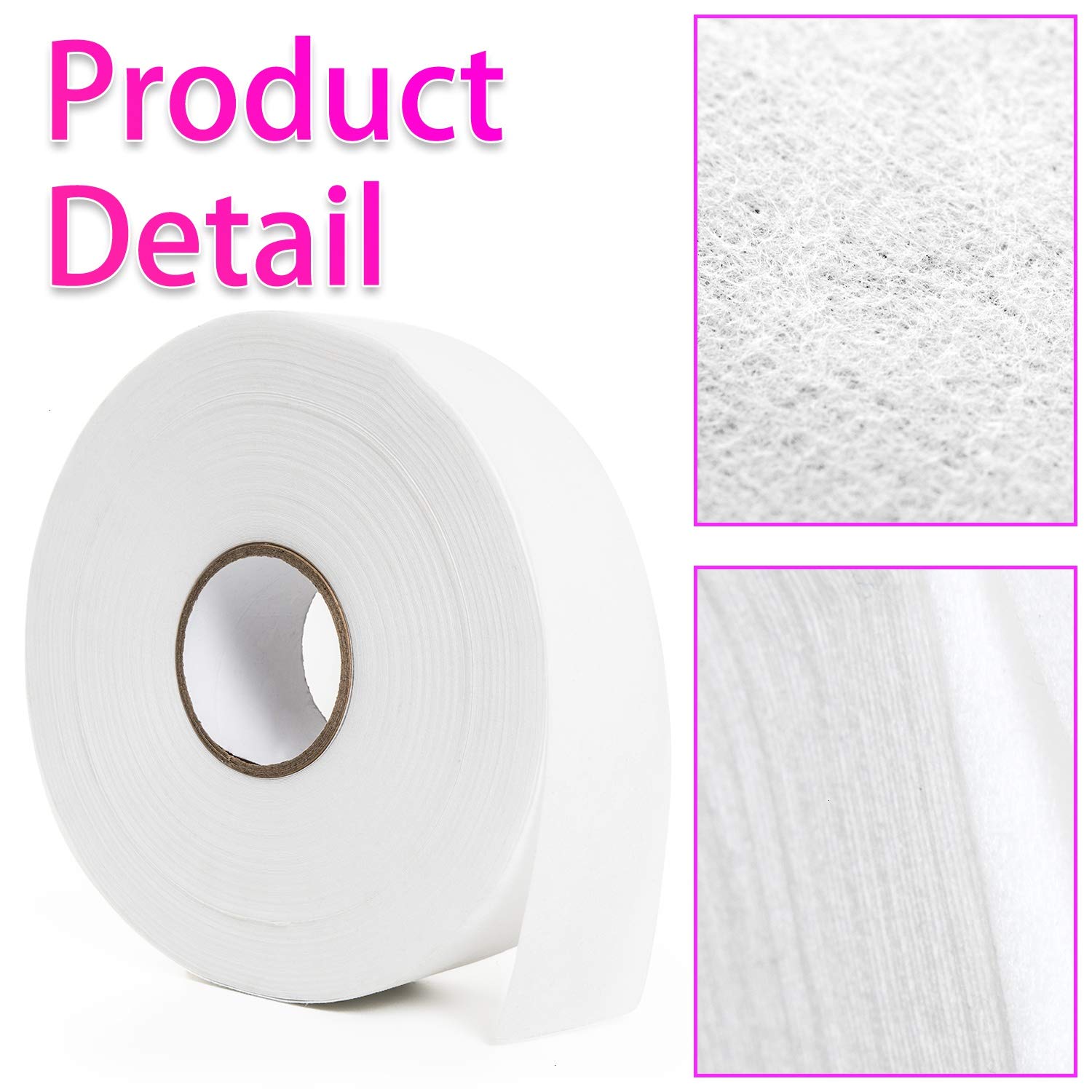Vumdua Non-Woven Wax Strip Roll for Body, Facial, Leg Hair Removal (2.76" X 100Yd)