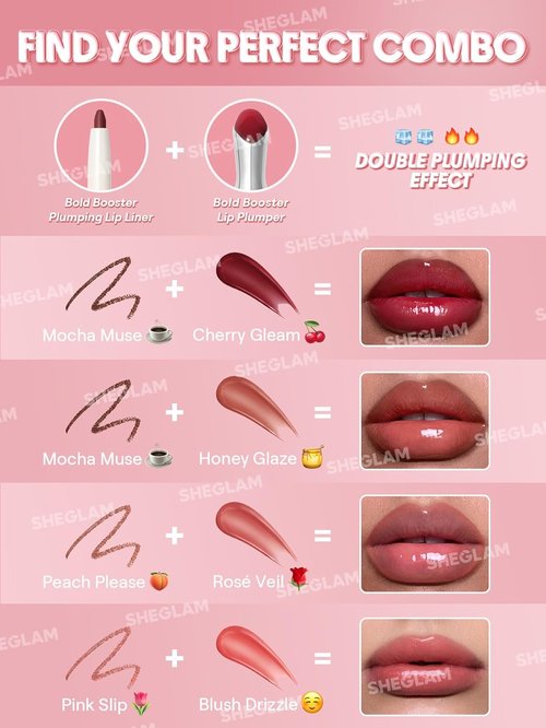 SheGlam Hydrating Lip Gloss - Cruelty-Free Plumping Formula in Toffee Kiss Shade