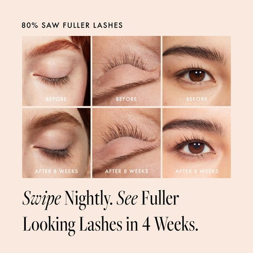 Borboleta Lash Serum - Enhance Natural Eyelashes for Length, Thickness & Fullness | 3-Month Supply