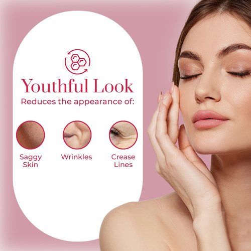 Clear Beauty Retinol & Collagen Face Moisturizer - Dermatologist Tested, Anti Aging Korean Skin Care - Firming Day Cream, Smooths Lines, Hydrates & Minimizes Pores - Vegan, Clean Beauty - 1.69 Fl Oz