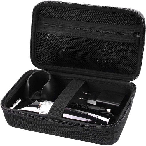 Comecase Case for Hatteker/for oneisall/for Ufree/for Novah Hair Clipper, Beard Trimmer Organizer Storage for Men Hair Cutting Kit Precision Shaver, with Inner Net Bag for Grooming Kit (Case Only)