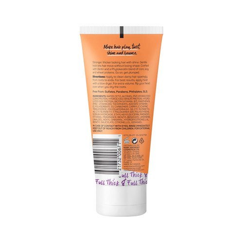 Marc Anthony Hair Thickening Cream - Volumizing Formula with Biotin for Fuller Hair | Lightweight & Sulfate-Free