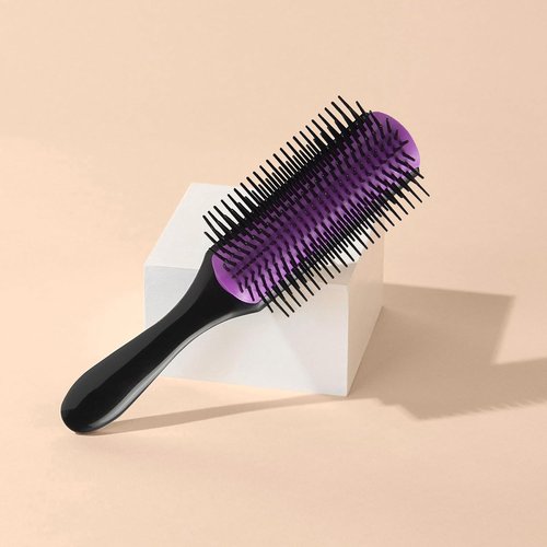 Diane Nylon Pin Hair Brush - Effortlessly Detangles Thick or Curly Hair | Ideal for Wet Styling