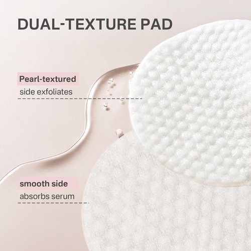 Glycolic Acid 20% Resurfacing Pads - Exfoliating Peel Pads for Radiant Skin | 50 Count with Salicylic Acid & Vitamins E, B3, B5