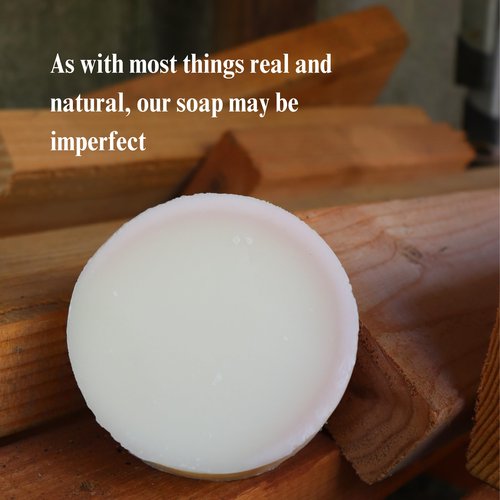 troutcreeksoaps® Traditional Lard Soap, 3 Bars | Natural, Unscented & Biodegradable | Handmade with Just 3 Simple Ingredients | Pig Tallow Bar Soap Made in the USA