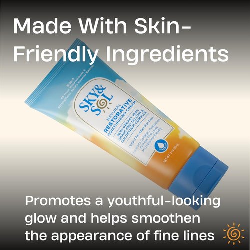 Sky and Sol Everything Cream - 100% Grass Fed Beef Tallow Moisturizer for Face & Body | 3 oz | Natural Edible-Grade Ingredients