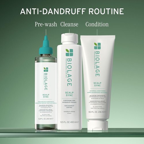 Biolage Scalp Sync Anti-Dandruff Shampoo - Moisturizing Treatment for Itchy Scalp, 1.7 FL Oz