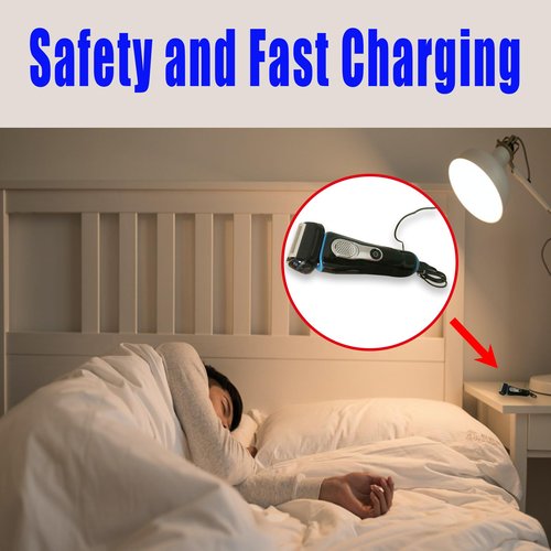 SEEHOM 12V Charger Compatible with Braun Shaver S3 S6 S7 S8 S5 S9 S1 Series 1 3 5 6 7 8 9 340 3040s 390cc 720 790cc Wall Power Adapter Charging Cord for Electric Razor Trimmer