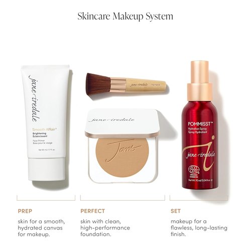 Jane Iredale Smooth Affair Facial Primer & Brightener - Minimize Pores & Lines | Illuminating Glow