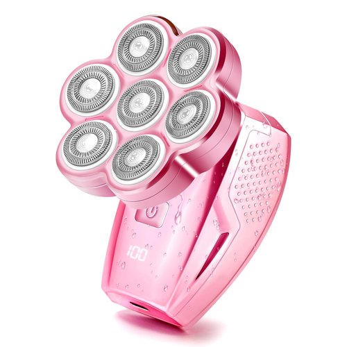 Electric Razors for Women Legs: 120min Long Time Use Rechargeable Electric Shaver for Women - Trimmer for Lady Face Public