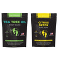 DAILY REMEDY Tea Tree Oil & Citrus Foot Soak Set, Pack of 2, for Foot Pain, Odor, Sore Feet, Athlete’s Foot, Soften Calluses - Natural Blend & Salts, Made In USA