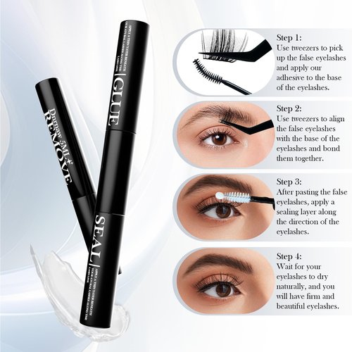 Lash Clusters Kit – 150H Waterproof Eyelash Extensions, Wispy Fluffy 8-16mm, Hypoallergenic for Sensitive Eyes, Korean PBT Fibers, DIY Cluster Lashes for Natural or Volume Look (Natural-(black box)