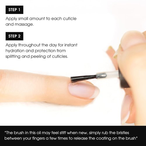Deborah Lippmann Cuticle Oil - Intense Therapy Nourishes & Repairs with 10 Essential Oils | Vegan, 10-Free Formula