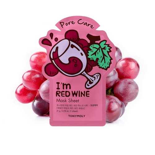 TONYMOLY Sweetheart Sheet Mask Gift Basket Stuffers – 12 Pack Korean Hydrating Face Masks with Strawberry, Rose & Red Wine, Cute Valentine’s Day Gifts for Gift Baskets, Care Packages & Galentines