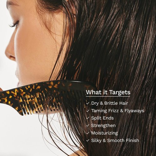 HARUHARU Wonder Black Bamboo Hair Oil - Frizz-Free, Lightweight Argan Oil Formula for All Hair Types | 2.70 fl. oz.