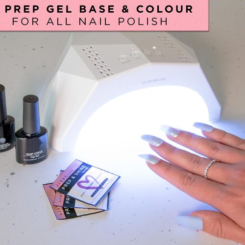 220 AIRRE NAILS Prep & Shine Alcohol Nail Wipes 3in1 Lint-Free Prep & Wipe Cleanser Pads for Gel Polish Sticky Residue & Tacky Layer Remover After UV/LED Curing, For Gel, Acrylic & False Nails & Tips